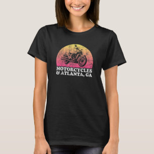 Camiseta Motocicleta y motocicletas Georgia y Atlanta GA