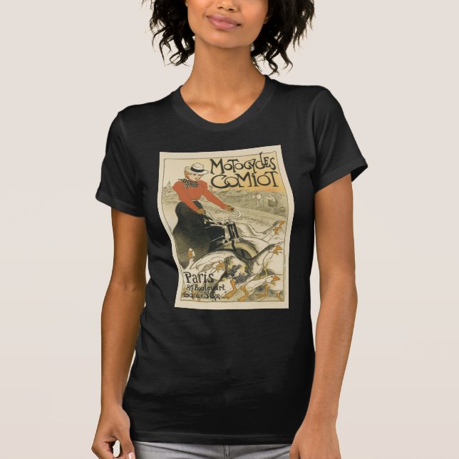 Camiseta Motocicletas Comiot Por Theophile-Alexandre Steinl (Anverso)