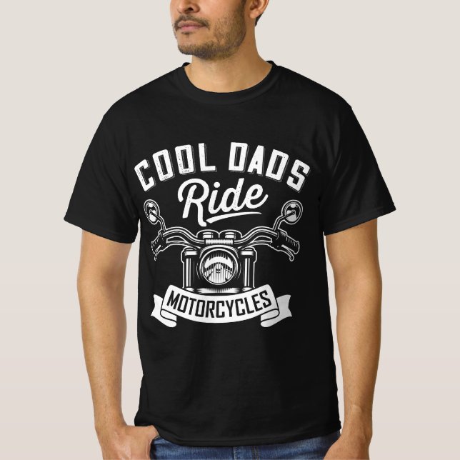 Camiseta 🏍️ Motocicletas Dad 🏍️ (Anverso)
