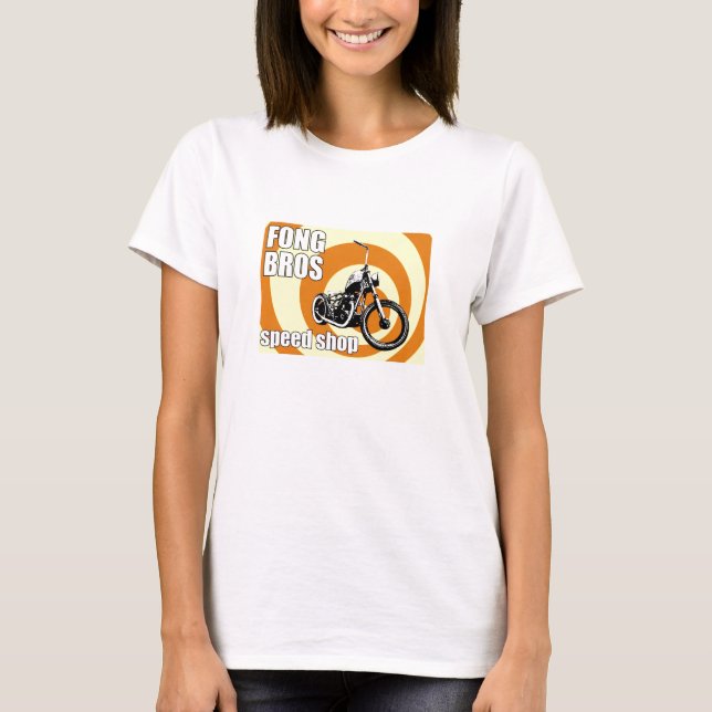 Camiseta Motocicletas de Fong Brother (Anverso)