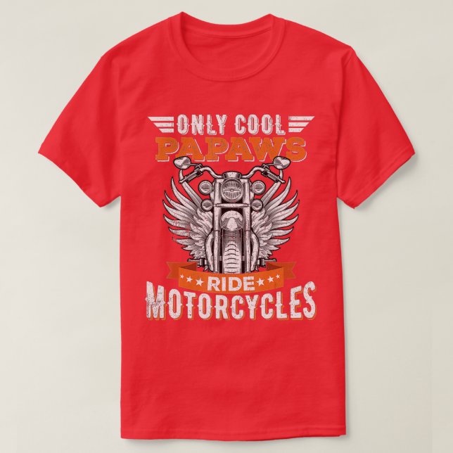 Camiseta Motocicletas de los Papaws de Guay, ciclismo para  (Diseño del anverso)