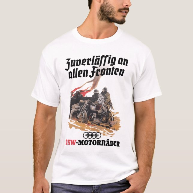 Camiseta Motocicletas Dkw (Anverso)