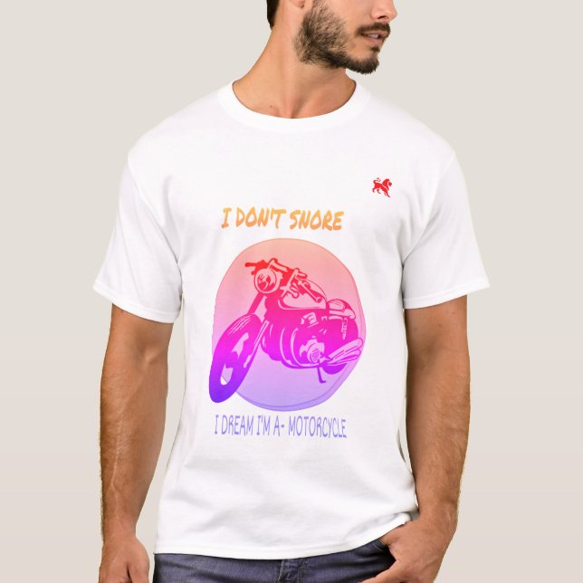 Camiseta Motocicletas Harley  (Anverso)