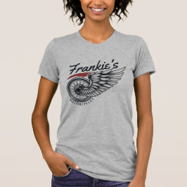 Camiseta Motocicletas Personalizadas Neumático Volador Tien