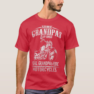 Camiseta Motocicletas Real Grandpas Para Abuelo