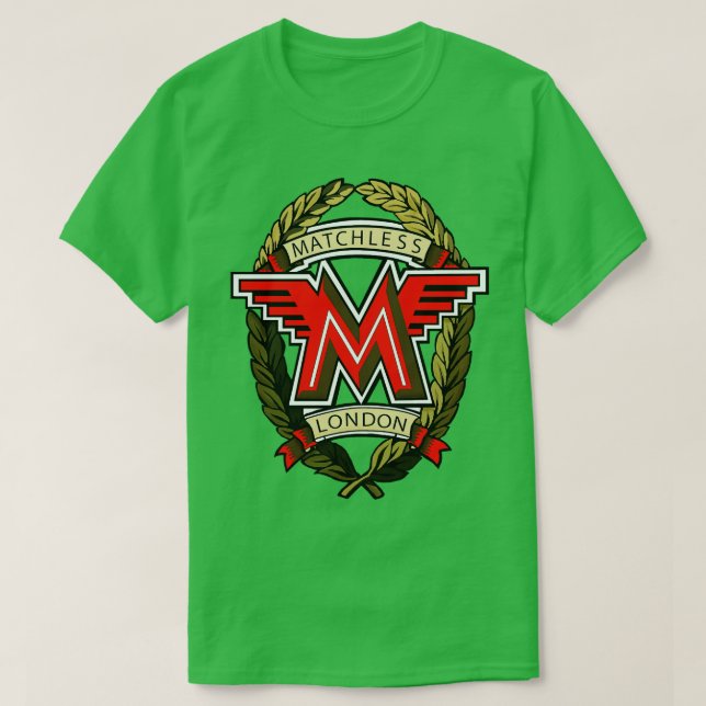 Camiseta Motocicletas sin fósforo Inglaterra (Diseño del anverso)
