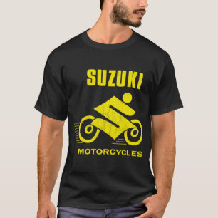 Camiseta Motocicletas Suzuki en los años 60
