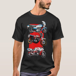Camiseta Motocicletas Suzuki Evolución de especies