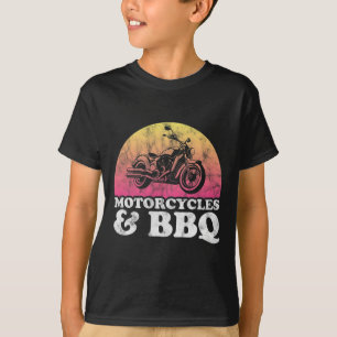 Camiseta Motocicletas Y Bicicletas Bbq