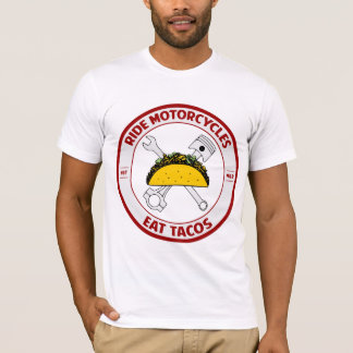 Camiseta Motocicletas y tacos de comer #USAPatriotGraphics