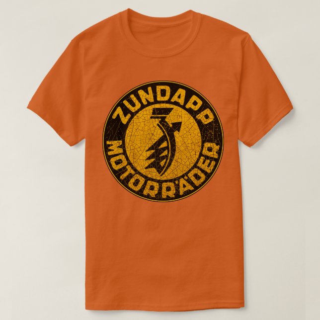 Camiseta Motocicletas Zundap (Diseño del anverso)