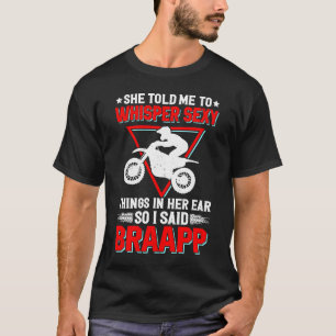 Camiseta Motociclismo de tierra Braapp motocross 2 recorrid