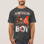 Camiseta Motociclismo Dirt Bike Kids Birthday Shirt Dirtbik<br><div class="desc">Niños Sucios Ciclismo 4º Cumpleaños Shirt Dirtbike Amantes de Motociclismo 2022 .</div>