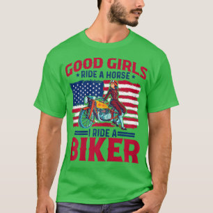 Camiseta Motociclismo femenino de motocicleta am