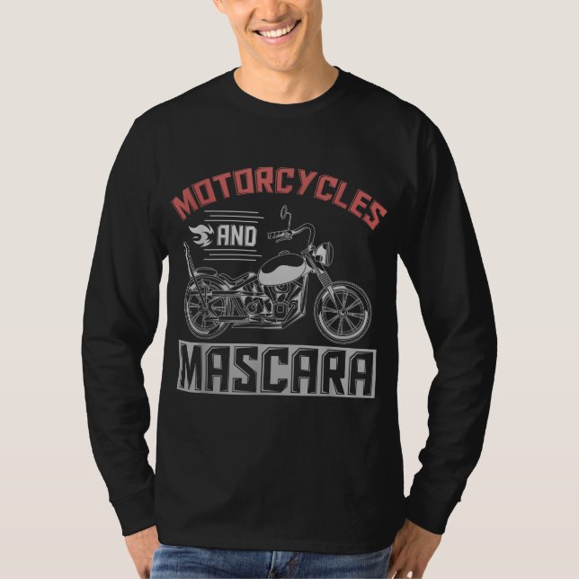 Camiseta Motociclismo Mascara Bicicleta B (Anverso)