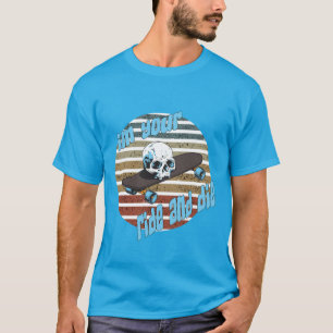 Camiseta Motociclismo y muerte de patinadores