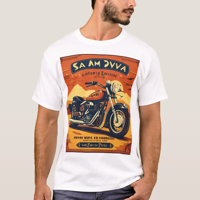 Camiseta motociclista (Anverso)