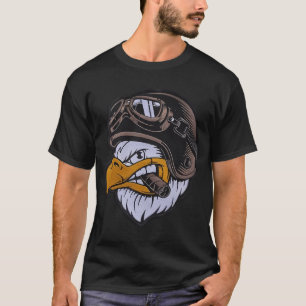 Camiseta Motociclista Águila