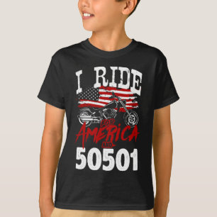 Camiseta Motociclista Anti Trump 50501 Pro-democracia Re