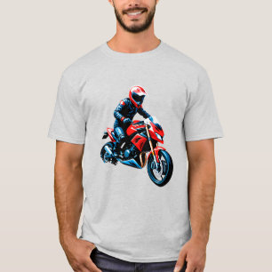 Camiseta Motociclista con estilo