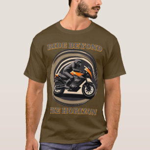 Camiseta Motociclista conduciendo