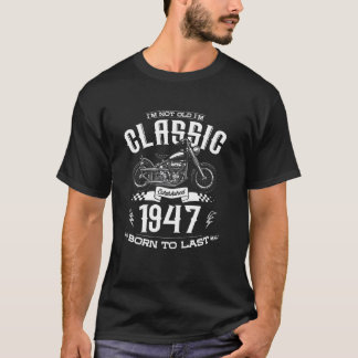 Camiseta motociclista de 77 años 19