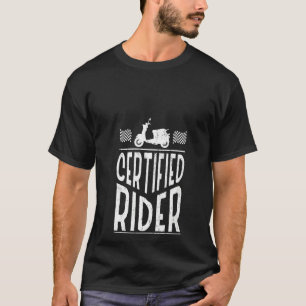Camiseta Motociclista de motocicleta con certificación feme