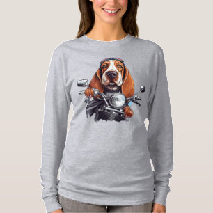Camiseta motociclista de perro de Guay, un lindo perrito de
