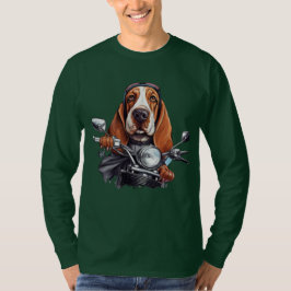 Camiseta motociclista de perro de Guay, un lindo perrito de