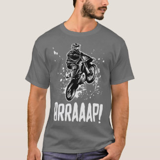 Camiseta motociclista de suciedad Guay