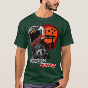 Camiseta Motociclista divertido, motociclista para hombres 