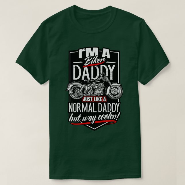 Camiseta Motociclista Guay Biker Dad (Diseño del anverso)