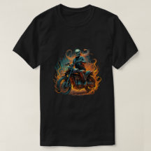 Motociclista oscuro / esqueleto