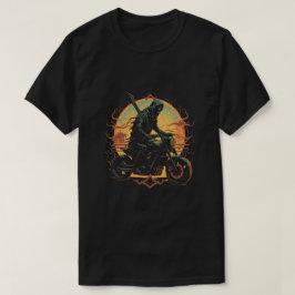 Camiseta Motociclista oscuro / esqueleto