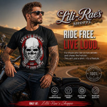 Motociclista Vintage Freedom Rider