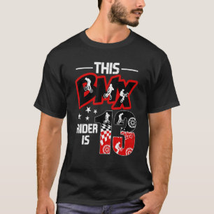 Camiseta Motociclistas de 13 años de edad Decoración de fie