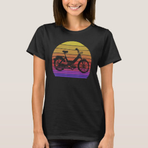 Camiseta Motociclistas Scooter Motorcycle Vintage Moped