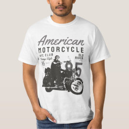 Camiseta Motociclo americano