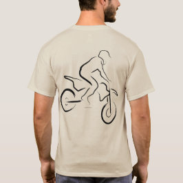 Camiseta Motocross 01 Negro con Logo