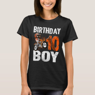 Camiseta Motocross 10 años de edad 10.ª B