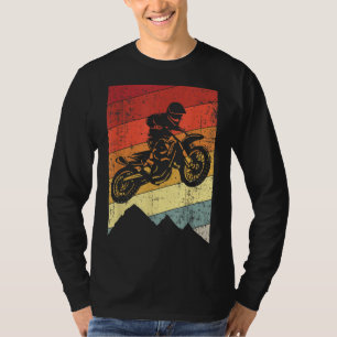 Camiseta Motocross Bike Vintage Dirtbike Regalo Carreras Re