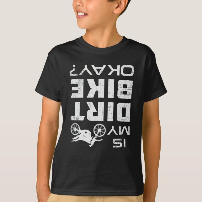 Camiseta Motocross Biker Dirt Bike Motorcycle Funny Gift (Anverso)