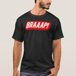 Camiseta Motocross Braap Motorcycle Bike Carreras