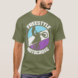Camiseta Motocross Carreras de estilo libre Dirt Bike