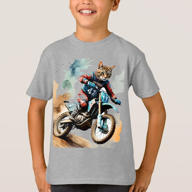 Camiseta Motocross Ciclismo en bicicleta (Anverso)