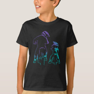 Camiseta Motocross ciclista Dirt Dad y son