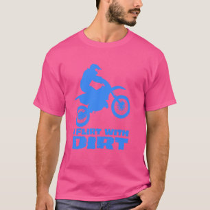 Camiseta Motocross coqueteo con hombres mujeres adolescente