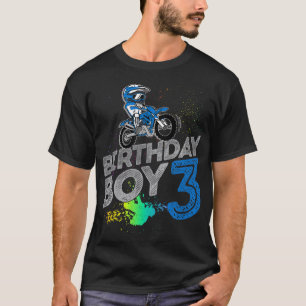 Camiseta Motocross de 3 años de edad de Dirt Bike Rider