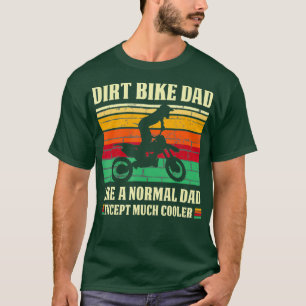 Camiseta Motocross de ciclismo de retro Dirtbike Dad Dirtbi