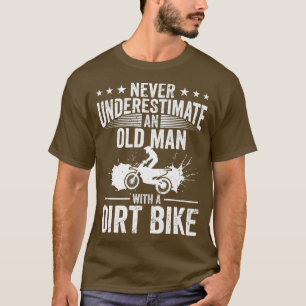Camiseta Motocross de ciclismo sucio de diseño con problema